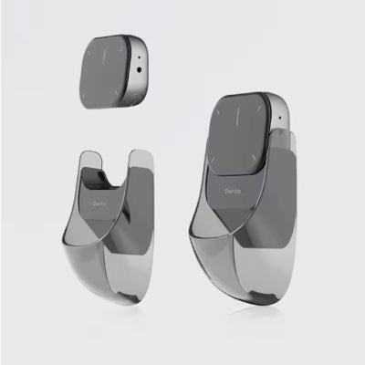 Smart Split Air Mouse with Wireless Charging | Laser Pointer, AI Voice, USB-C | HOORIVA