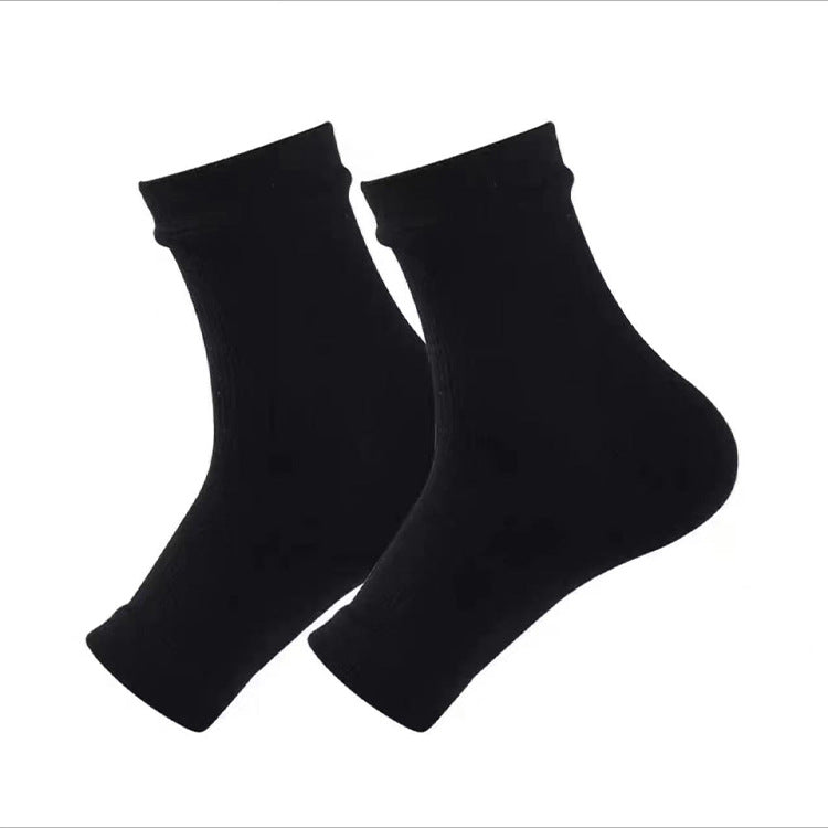Compression Ankle Support Sleeves – Open Toe, Breathable Mesh