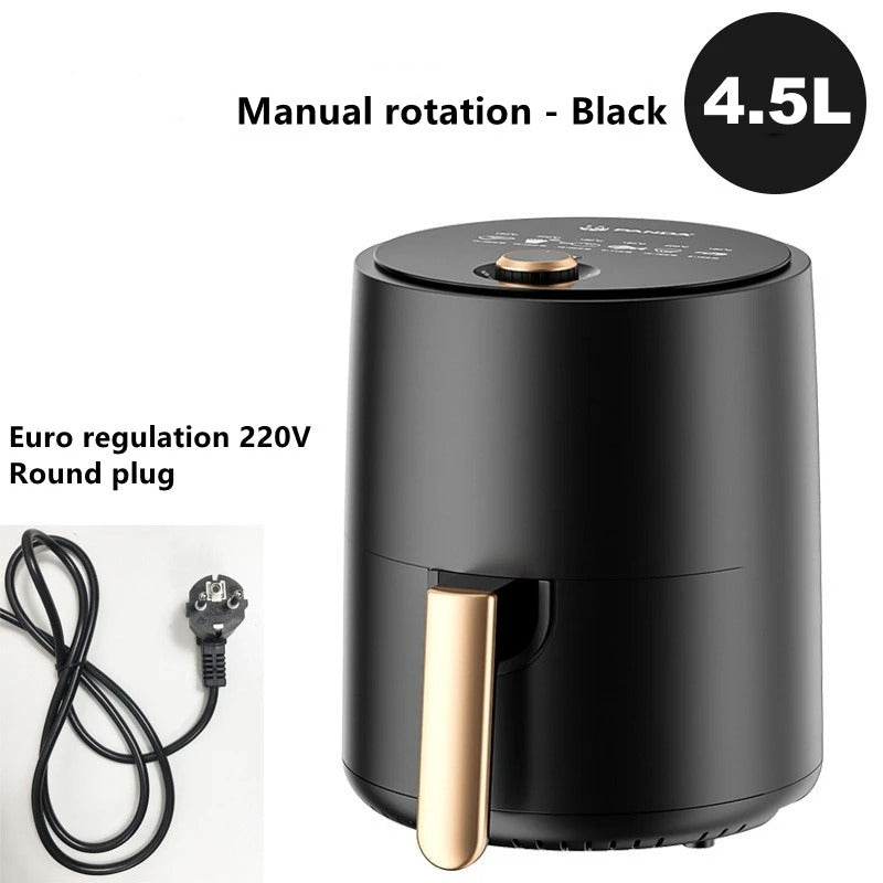 Touch Screen Air Fryer 4.5-6L | 1350W 3D Surround Heating | Teflon Non-Stick