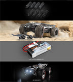 Brushless RC Drift Car 55km/h – 4WD High-Speed Remote Control Truck with Double Shell