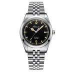 316L Stainless Steel Automatic Mechanical Watch – Business Style | Hooriva