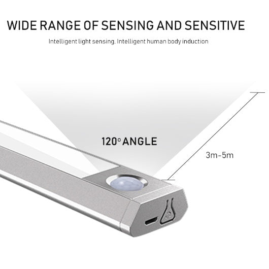 USD Rechargeable Light 233*35*19mm Sensor distance:3-5meters