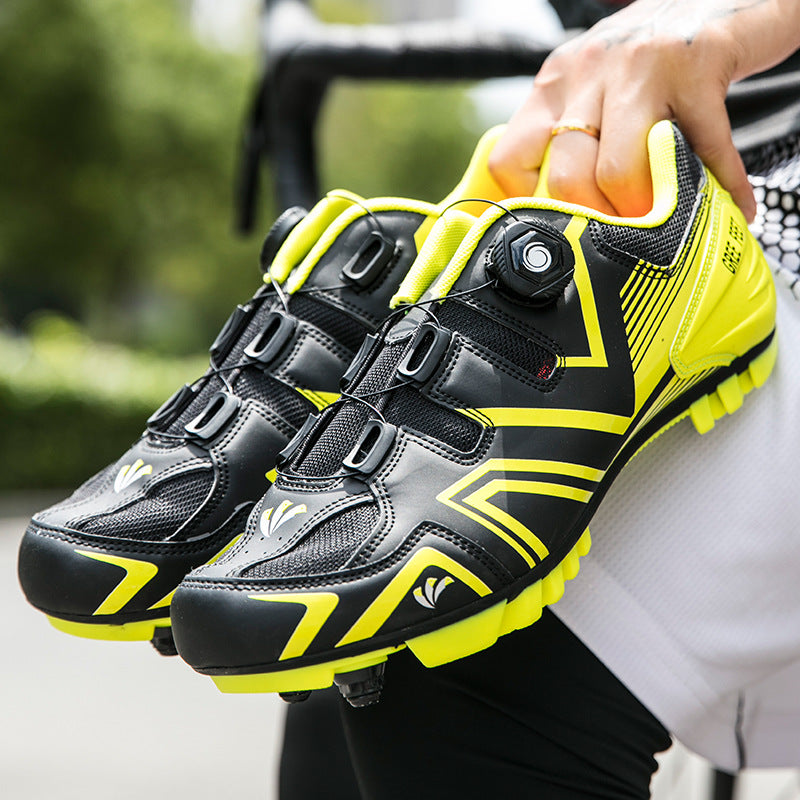 Men's Road Bike Cycling Shoes – Waterproof, Breathable, Hook & Loop | Hooriva