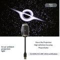 مصباح جو سقف السيارة | مصباح جو داخلي للسيارة USB بتصميم مجرة ودرب التبانة | HOORIVA