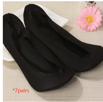 3D Air Cushion Invisible Boat Socks | Massage Sole, Silicone Grip, No-Show Women's Socks | HOORIVA
