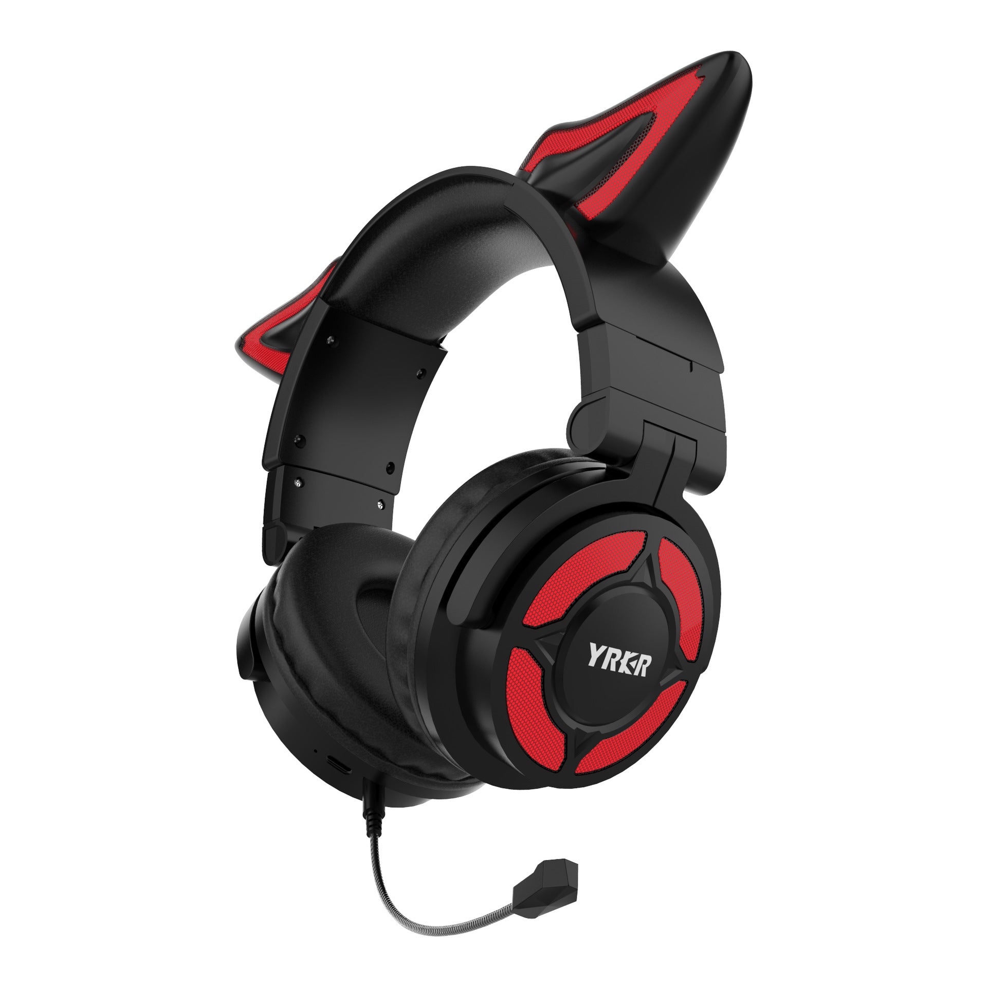 Luminous Gaming Headset Bluetooth 5.3 – 12Hr Battery & 40mm Drivers