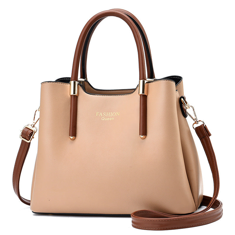 PU Leather Women's Shoulder Handbag — Vertical Square, Zipper, 7 Colours