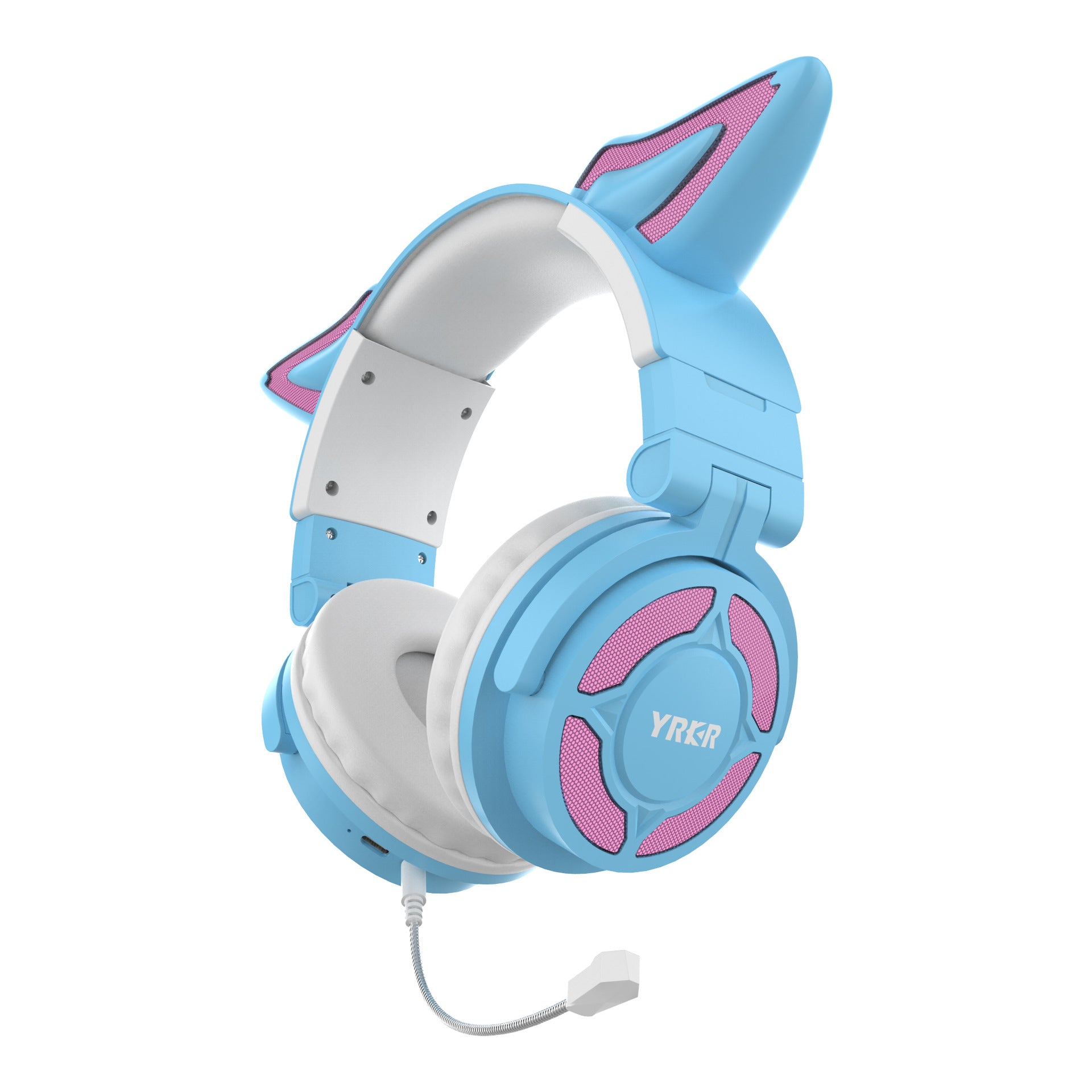 Luminous Gaming Headset Bluetooth 5.3 – 12Hr Battery & 40mm Drivers