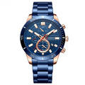 Men's Business Quartz Watch | Waterproof Two-Tone Wristwatch in 4 Colourways
