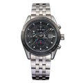 Men's Mechanical Watch | Transparent Case Back, Luminous, Calendar, 43mm Dial