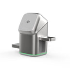 MagSafe 3-in-1 Wireless Fast Charger | 180° Auto Rotation | iPhone, Apple Watch & AirPods