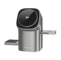 3-in-1 Qi2 Magnetic Wireless Charger – Fast Charge for iPhone, AirPods & Apple Watch | Hooriva