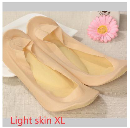 3D Air Cushion Invisible Boat Socks | Massage Sole, Silicone Grip, No-Show Women's Socks | HOORIVA