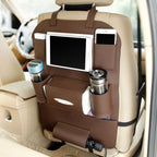 PU Leather Car Seat Organiser – Universal Fit for Cars, Trucks & SUVs