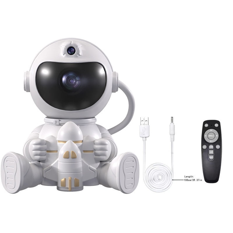 Astronaut Projection Lamp – Starlight Night Light with Bluetooth Speaker