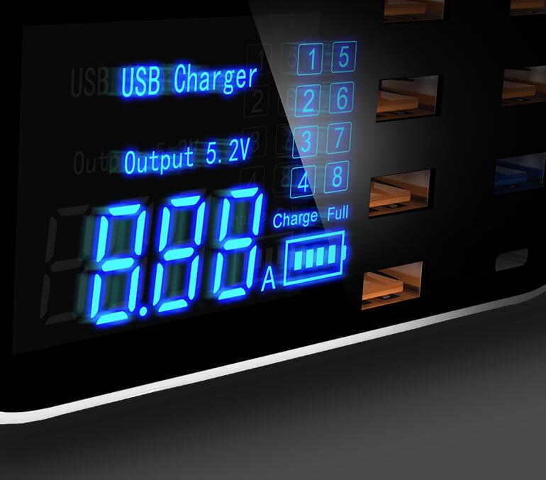 8-Port Quick Charge 3.0 USB Charging Station