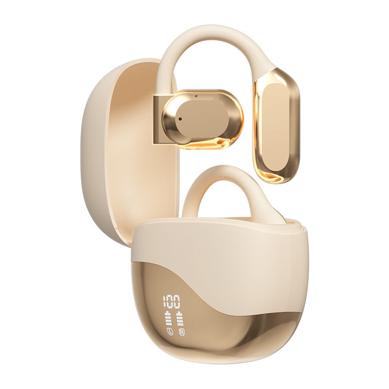 M62 Ear-Hook Bluetooth Headset – AI Translation & Breathing Light | Hooriva