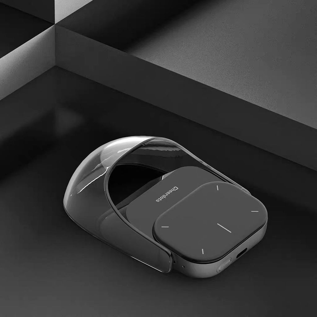 Smart Split Air Mouse with Wireless Charging | Laser Pointer, AI Voice, USB-C | HOORIVA