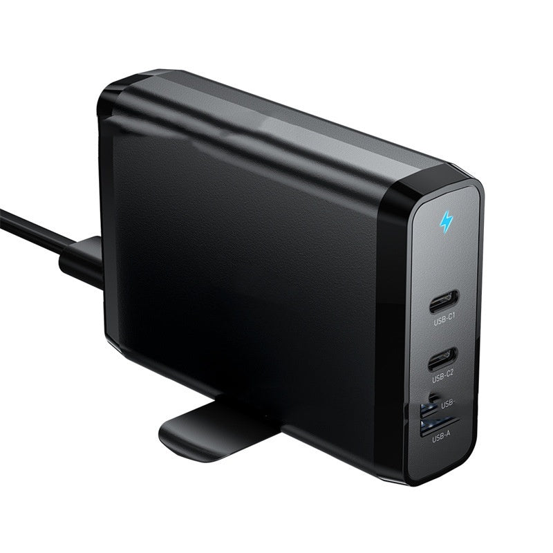 140W GaN Charger – 3-Port USB-C & USB-A Fast Charging for Laptops, Phones & Tablets