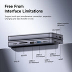 USB-C Hub 4K 60Hz Display Output Aluminum Alloy - Hooriva