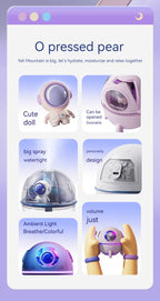 Space Capsule Humidifier MJ046 | Type-C | Ultrasound | Colorful Breathing Night Lamp | 220ml