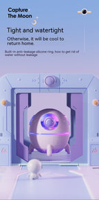 Space Capsule Humidifier MJ046 | Type-C | Ultrasound | Colorful Breathing Night Lamp | 220ml