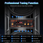 مكبر صوت بلوتوث محمول للحفلات نظام كاريوكي لاسلكي أضواء TWS