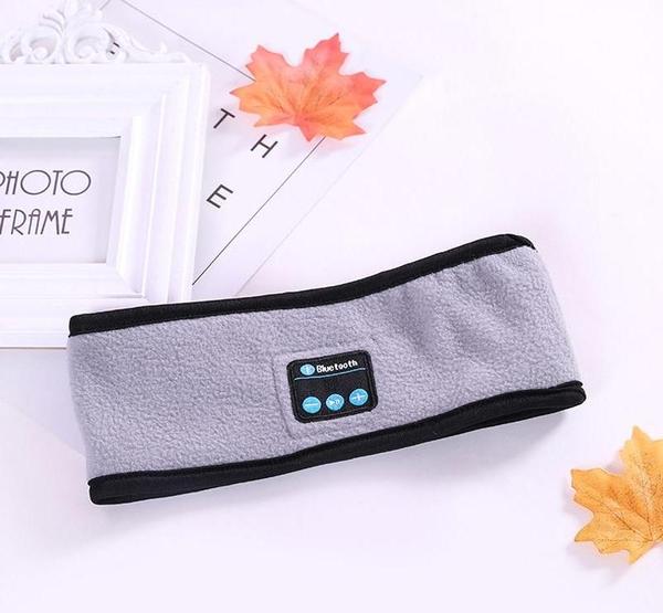 Bluetooth Headband with Built-in Speakers & Mic – Wireless Music Headband