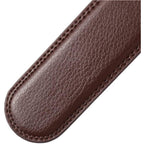 Men's Full Grain Leather Belt – Anti-Scratch Ratchet Buckle | Black & Brown | 110–130cm | Formal & Casual | Hooriva