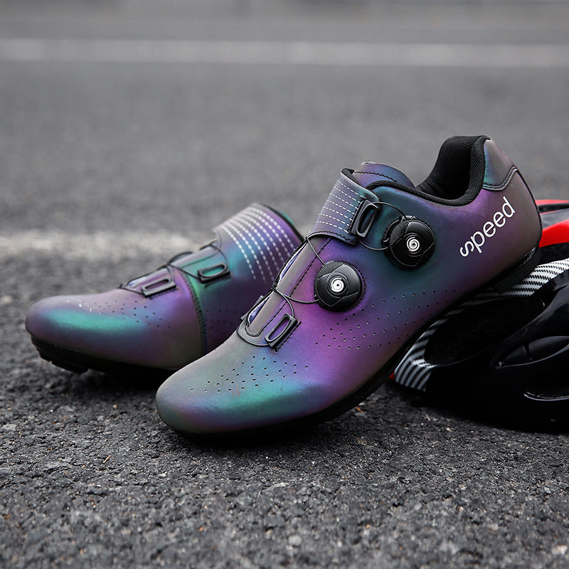 Road Cycling Shoes | Microfiber, Double Rotating Buckle, Breathable, 2 Colours, EU 36-46