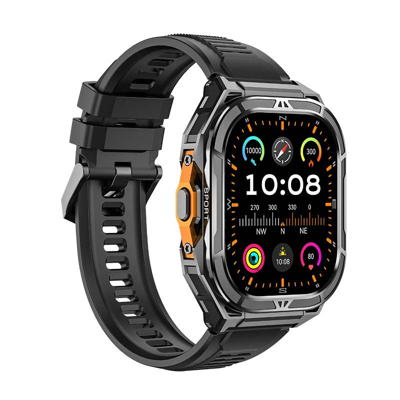 X5 Smart Watch | AMOLED Screen, GPS, Bluetooth Calling, 14-Day Battery, Health Monitor