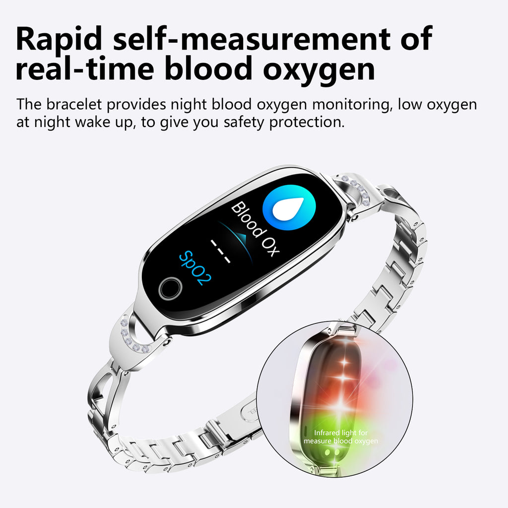 Women's Smartwatch – Heart Rate, Menstrual Cycle & Health Tracker