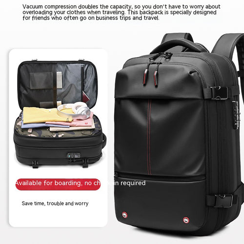 Business Travel Backpack | 19 Inch, Oxford, 56-75L, Laptop & Camera Compartments, Waterproof