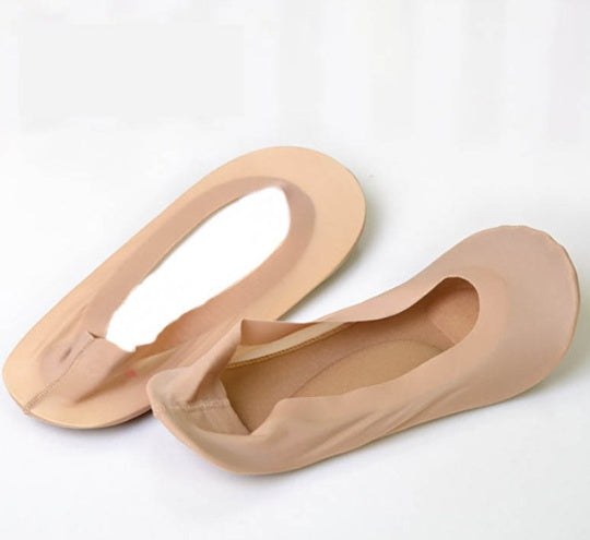 3D Air Cushion Invisible Boat Socks | Massage Sole, Silicone Grip, No-Show Women's Socks | HOORIVA