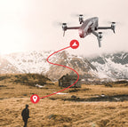 M1 Professional GPS Foldable Drone with 6K Camera – Brushless 4-Axis RC Aircraft
