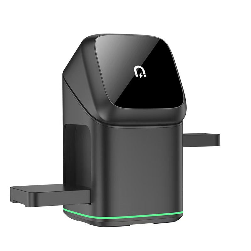 MagSafe 3-in-1 Wireless Fast Charger | 180° Auto Rotation | iPhone, Apple Watch & AirPods