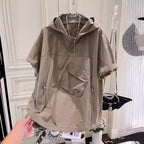 Women's Plus Size Loose Pullover T-Shirt – Cotton Blend, Casual, M–3XL | Hooriva