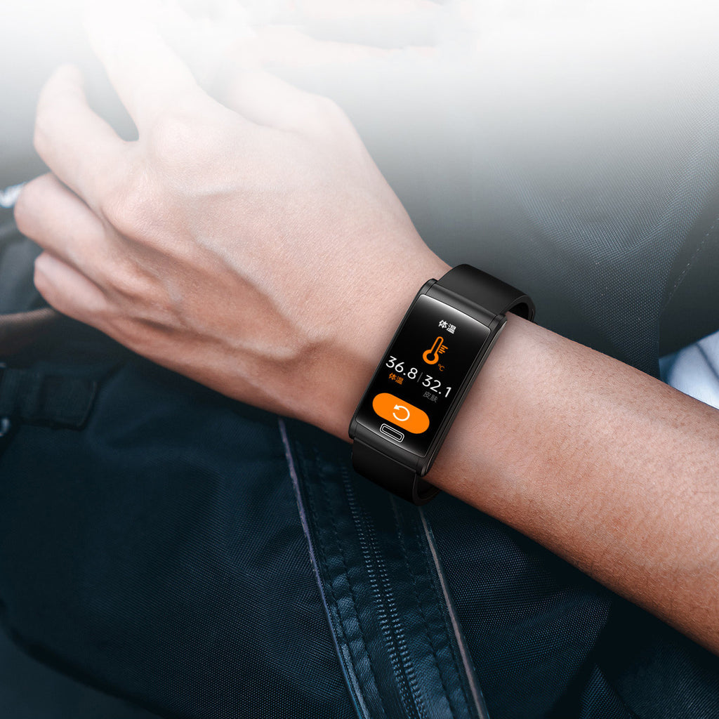 E600 Smart Bracelet | Non-Invasive Blood Sugar, ECG, 1.5" Screen, Alloy Body