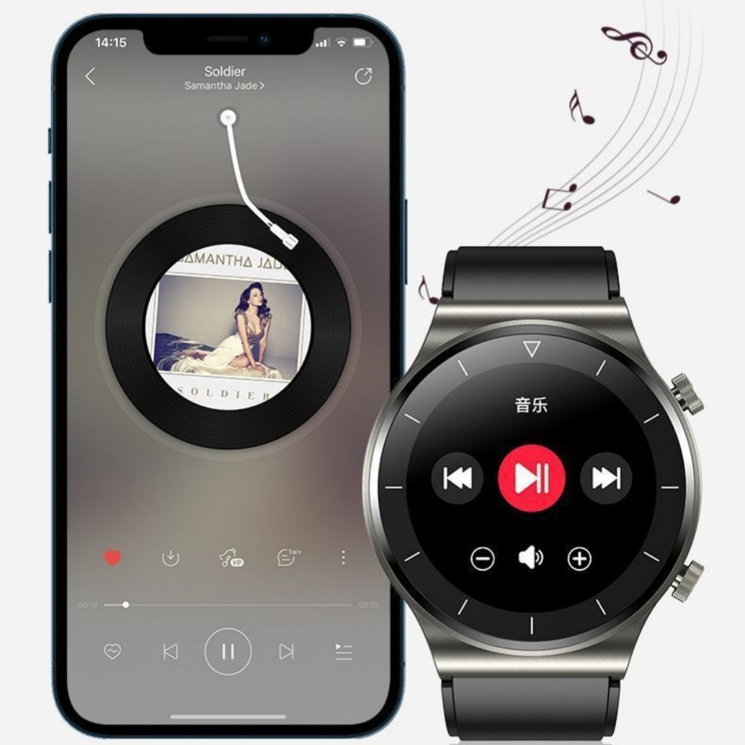 GT Smart Watch – NFC Payments, Bluetooth Calling & Full Health Monitoring