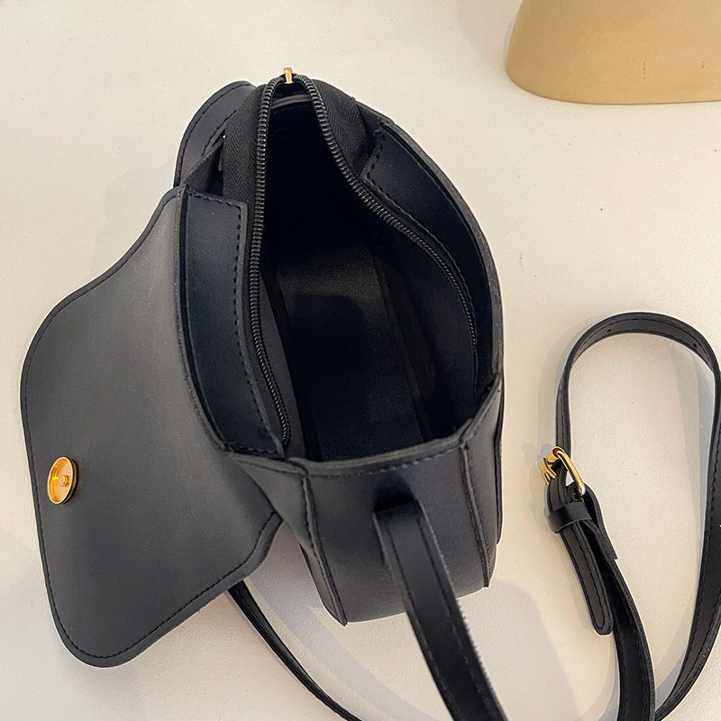 PU Leather Women's Small Square Crossbody Bag — Urban Minimalist, Single Strap, 3 Colours