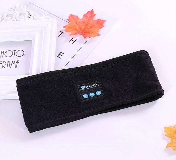 Bluetooth Headband with Built-in Speakers & Mic – Wireless Music Headband