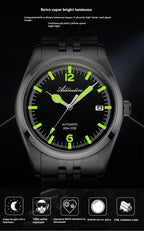 316L Stainless Steel Automatic Mechanical Watch – Business Style | Hooriva