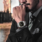 316L Stainless Steel Automatic Mechanical Watch – Business Style | Hooriva