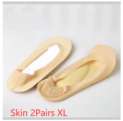 3D Air Cushion Invisible Boat Socks | Massage Sole, Silicone Grip, No-Show Women's Socks | HOORIVA