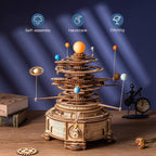 Robotime ROKR Mechanical Orrery 3D Wooden Puzzle – 316pcs Solar System Model