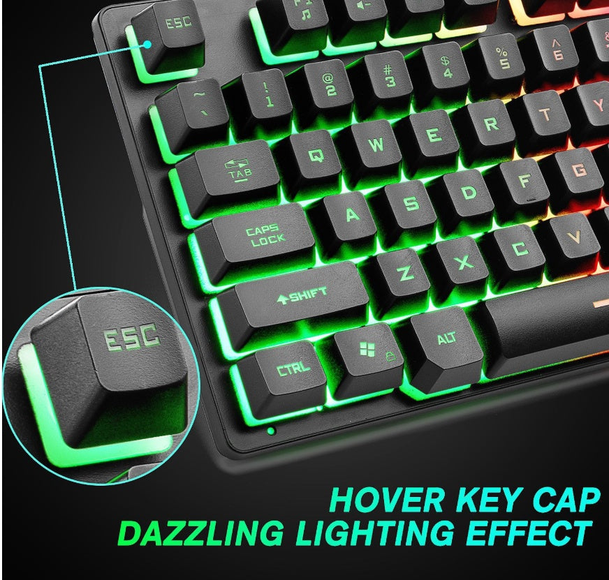 Ziyou Lang 87-Key RGB Gaming Keyboard – TKL Wired USB