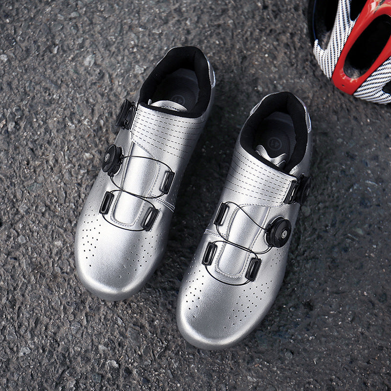 Road Cycling Shoes | Microfiber, Double Rotating Buckle, Breathable, 2 Colours, EU 36-46