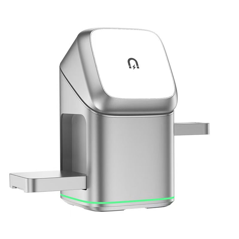 MagSafe 3-in-1 Wireless Fast Charger | 180° Auto Rotation | iPhone, Apple Watch & AirPods