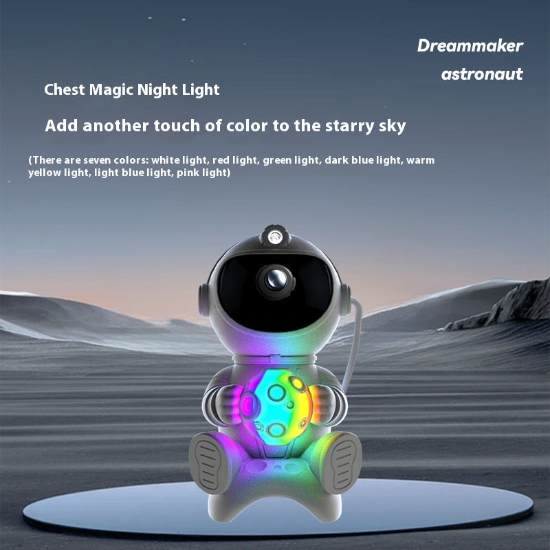 Astronaut Projection Lamp – Starlight Night Light with Bluetooth Speaker