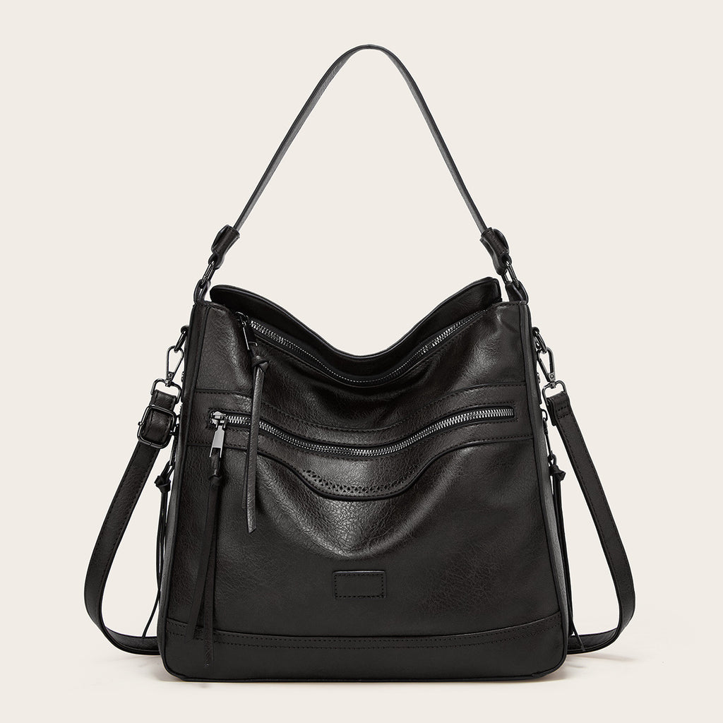 PU Leather Women's Shoulder Crossbody Tote Bag — Large Capacity, 6 Colour Options